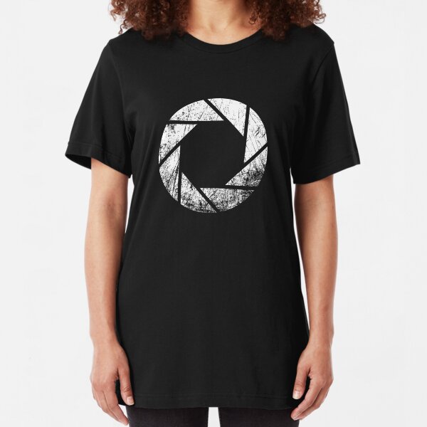 Aperture Laboratories - Distressed Slim Fit T-Shirt