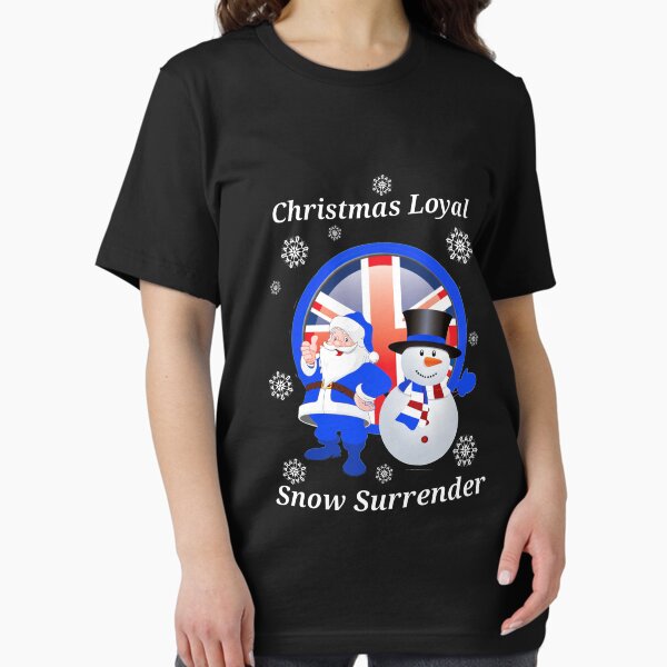 Vista previa del artículo con la obra «Navidad Loyal Snow Surrender Ligero», diseñado y vendido por voluminousthink.