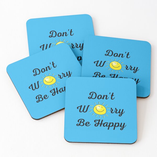Item preview, Don't Worry Be Happy designed and sold by SilkenDove.