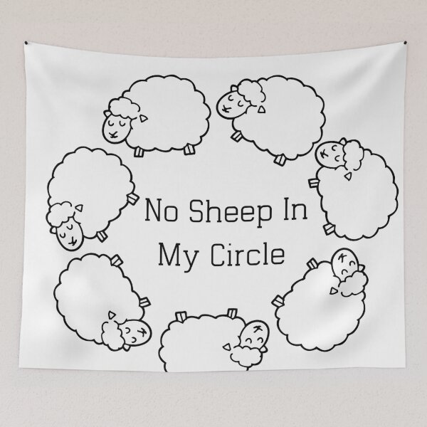 Item preview, no sheep in my circle designed and sold by player-502.