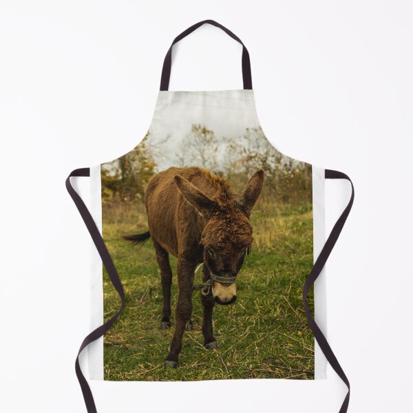 Item preview, Cute Donkey in the Field designed and sold by ElanUlv.
