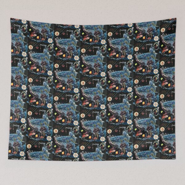Item preview, Cosmic Shark World designed and sold by Kyra C. Kalageorgi.