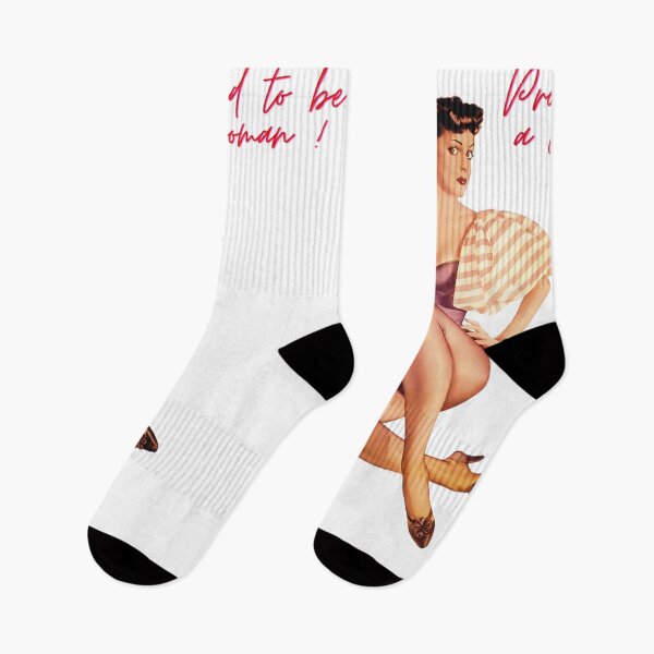 Item preview, Proud to be a woman - Pop art designs, 1950s designs, suggestive designs designed and sold by AdvanceDesign.