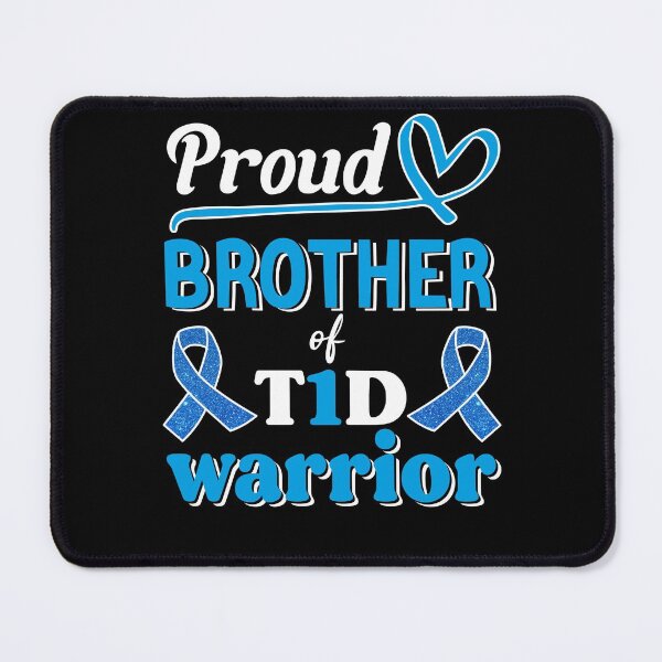 Item preview, In November We Wear Blue ribbon Diabetes Awareness designed and sold by hypertee-design.