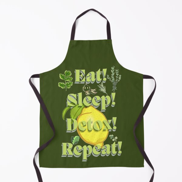 Item preview, Eat Sleep Detox Repeat designed and sold by mindmaster007.