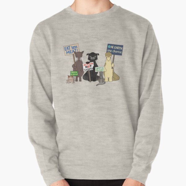 Climate action now! Pullover Sweatshirt