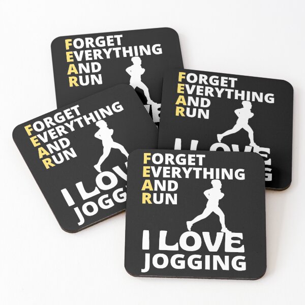 Item preview, FEAR Forget Everything And Run I Love Jogging designed and sold by RGRamsey.