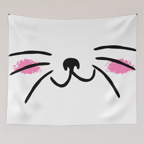 Item preview, Cat face mask  designed and sold by player-502.