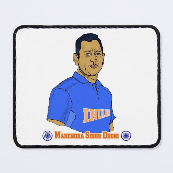 Item preview, MS Dhoni portrait t-shirt | Mahendra Singh Dhoni t-shirt  designed and sold by KARTICK DUTTA.