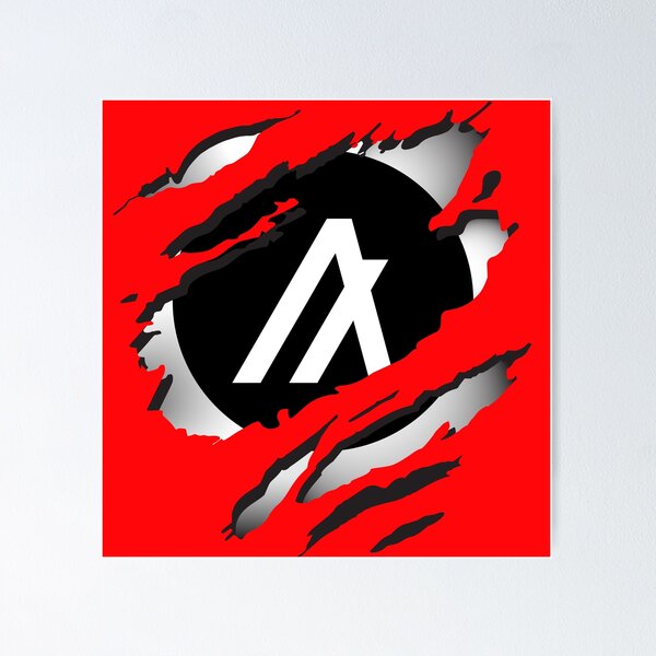Item preview, Algorand Crypto Torn Image designed and sold by CryptoStyles00.