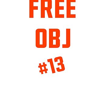 FREE OBJ ODELL 13 Essential T-Shirt for Sale by SHRAPNEL-INK