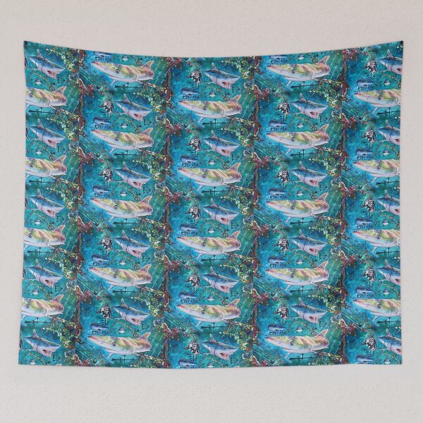 Item preview, Shark Dive designed and sold by Kyra C. Kalageorgi.