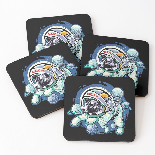 Item preview, Laika SSSR dog astronaut, dog lover design graphic designed and sold by brunsch-print.