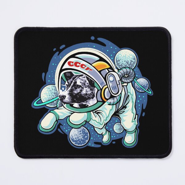 Item preview, Laika SSSR dog astronaut, dog lover design graphic designed and sold by brunsch-print.