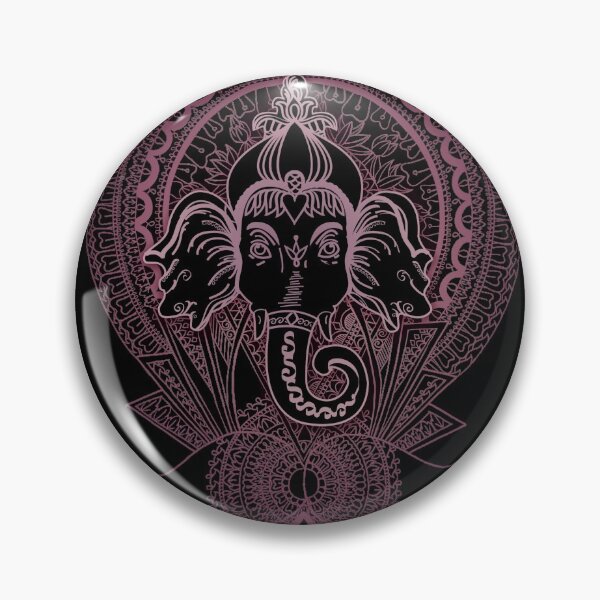 Item preview, Ganesh Reborn Mandala | Pink Gradient - SimmyGhatt designed and sold by simmyghatt.