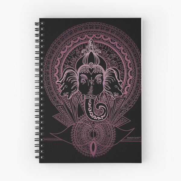 Item preview, Ganesh Reborn Mandala | Pink Gradient - SimmyGhatt designed and sold by simmyghatt.