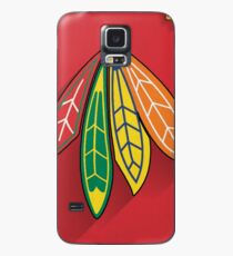 Chicago Blackhawks Minimalist Print Case/Skin for Samsung Galaxy