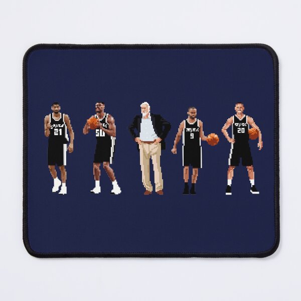 Item preview, San Antonio Legends ( David Robinson, Gregg Popovich, Tony Parker, Manu Ginobili) Qiangy designed and sold by qiangdade.