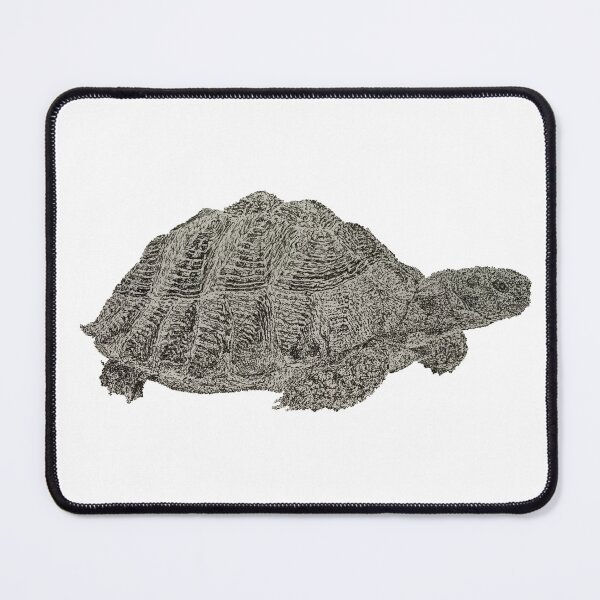 Artikelvorschau, Dotwork Schildkröte Kunstdruck entworfen und verkauft von DrawWithSacha.