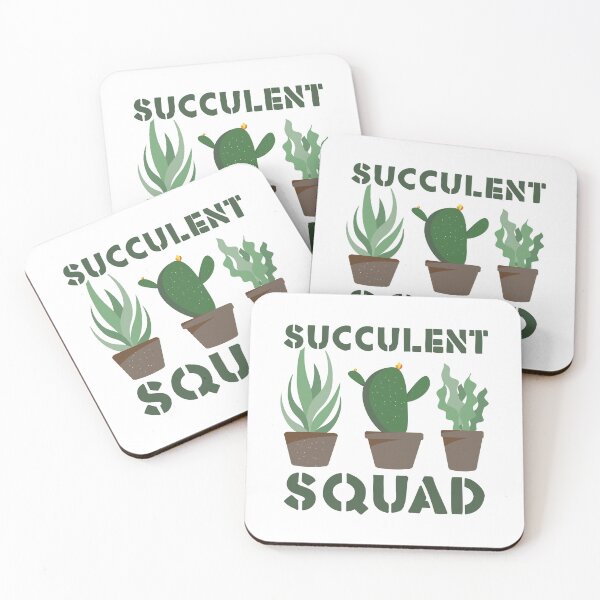 Item preview, Succulent Squad! For lovers of cactuses and succulents designed and sold by incurablehippie.