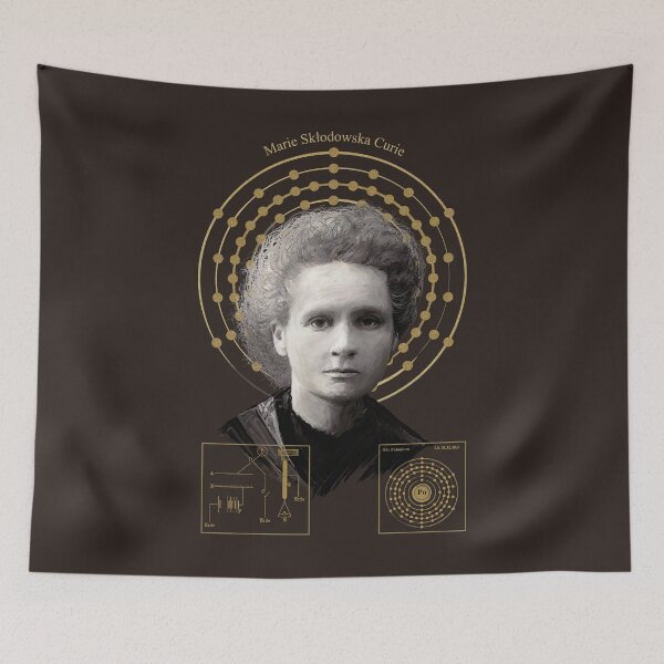Item preview, Marie Skłodowska Curie designed and sold by Lidra Zehcnas.
