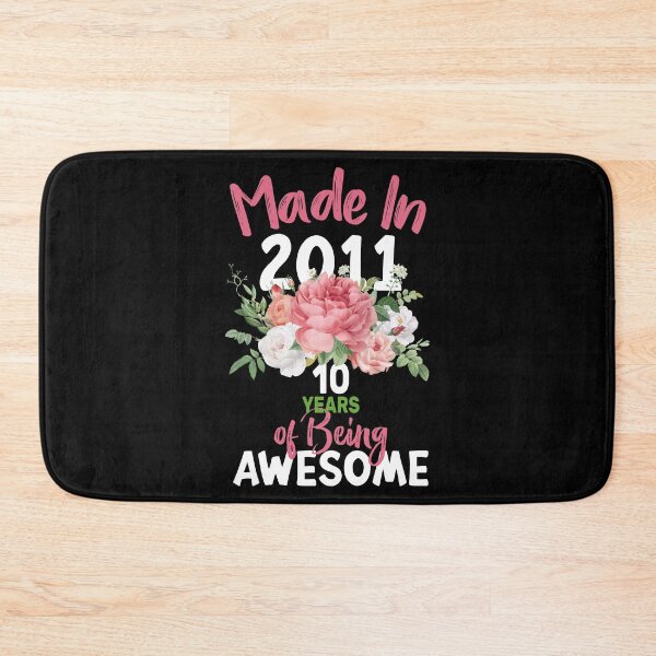 Item preview, Made In 2011 10 Years Of Being Awesome Birthday Gift  designed and sold by RE PIXEL.