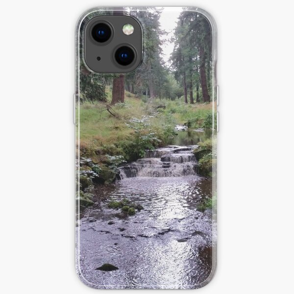 Cragside Pump House Stream iPhone Soft Case