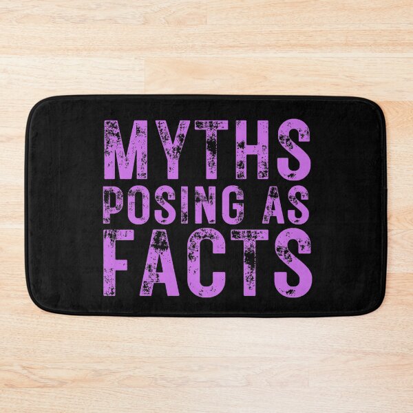 Item preview, Myths Posing As Facts Grunge Text Design designed and sold by EarthArtDesigns.