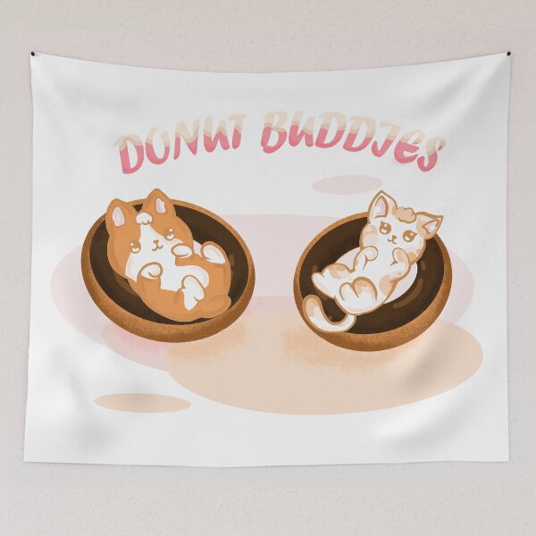 Item preview, Donut Buddies designed and sold by BMBIllustration.