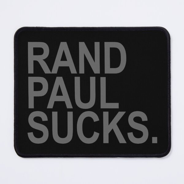 Item preview, Rand Paul Sucks (subtle gray) designed and sold by Thelittlelord.