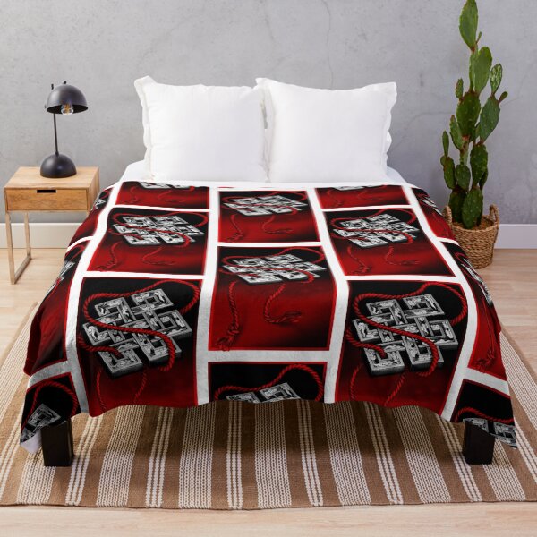 Item preview, Knot- Endless knot, Eternal knot (black and red illustration on white) designed and sold by Anicatattoos.