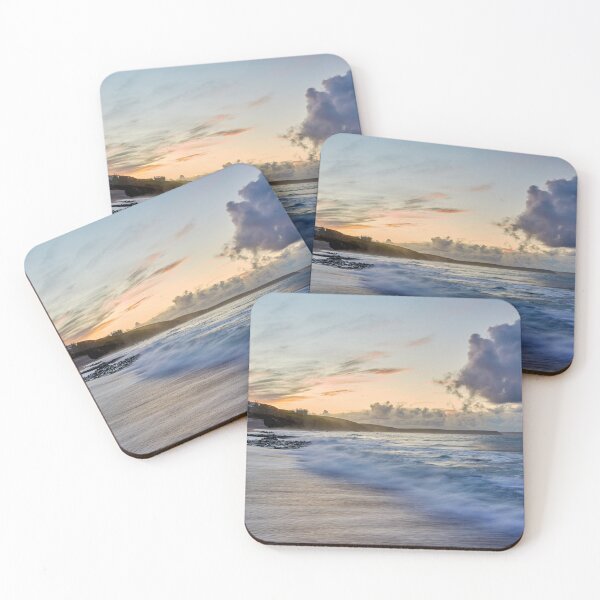 Item preview, Waves on the beach at Sunrise, Porthleven Cornwall designed and sold by VnGphoto.