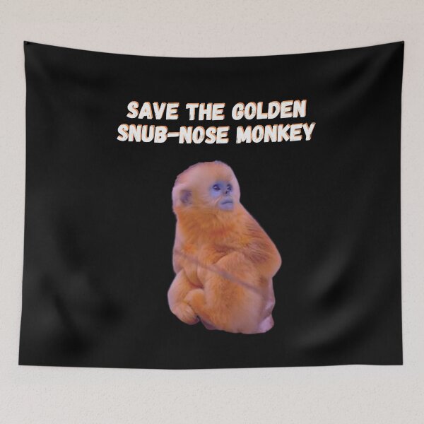 Item preview, China's Golden Snub-Nose Monkey designed and sold by Jamil Allen.