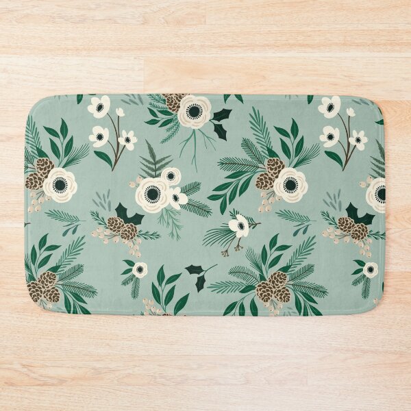 Item preview, Winter Floral - Jade designed and sold by SugarPineDesign.