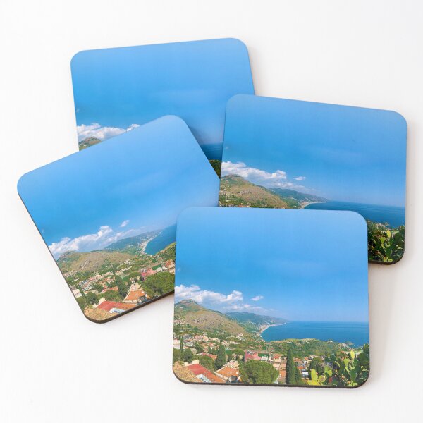 Item preview, Taormina City On Sicily Italy designed and sold by PinkPandaDesign.