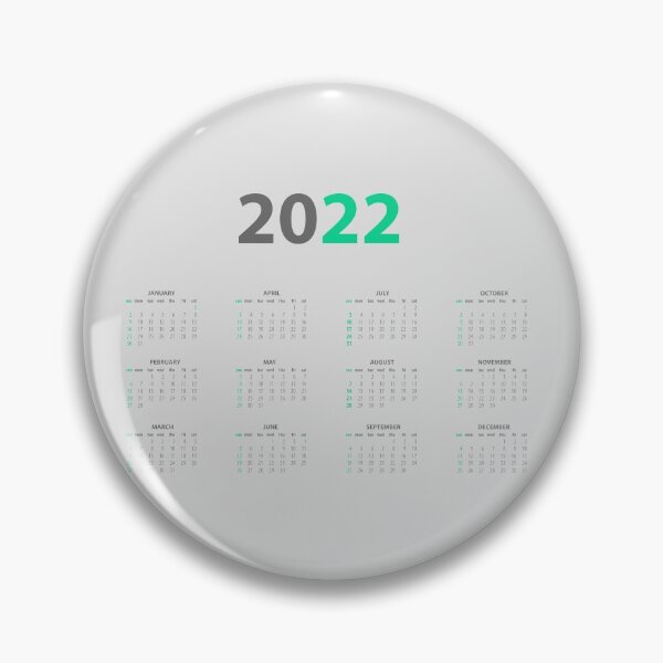 Item preview, 2022 Yearly Calendar - Green designed and sold by Chubuter.