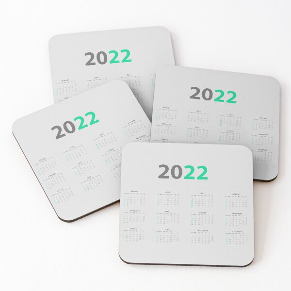 Item preview, 2022 Yearly Calendar - Green designed and sold by Chubuter.