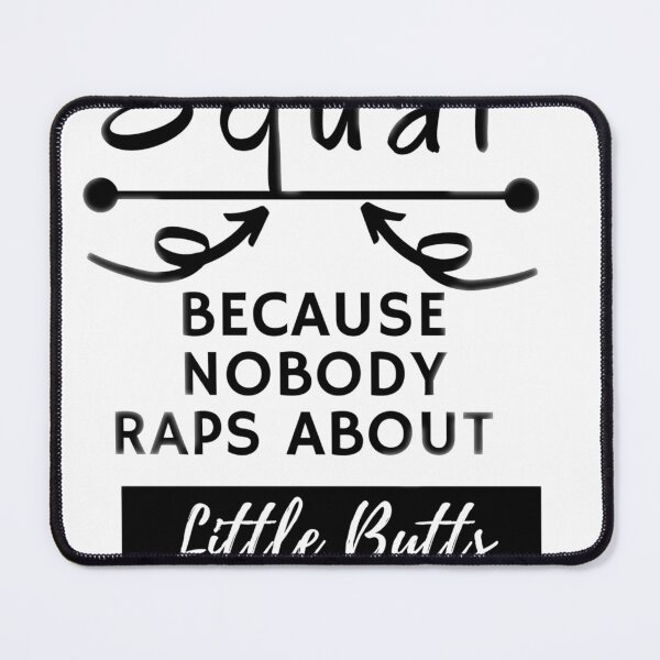 Item preview, Funny Workout Shirt - Squat Because Nobody Raps About Little Butts - squat goals shirt - gym squat shirt - funny squad shirts - Cute Gym Shirt - Workout Tee designed and sold by ATWAK.