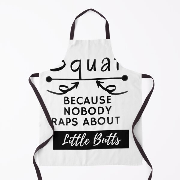 Item preview, Funny Workout Shirt - Squat Because Nobody Raps About Little Butts - squat goals shirt - gym squat shirt - funny squad shirts - Cute Gym Shirt - Workout Tee designed and sold by ATWAK.