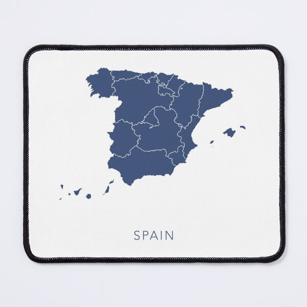 Item preview, Blue Map of Spain designed and sold by By-Danni-Marie.
