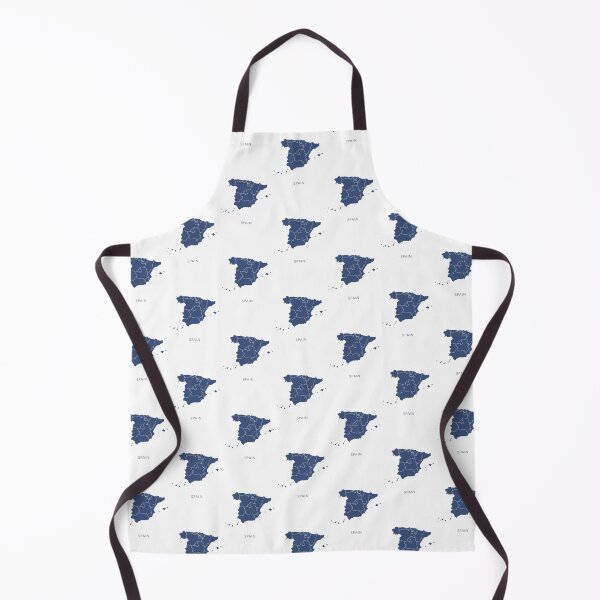 Item preview, Blue Map of Spain designed and sold by By-Danni-Marie.