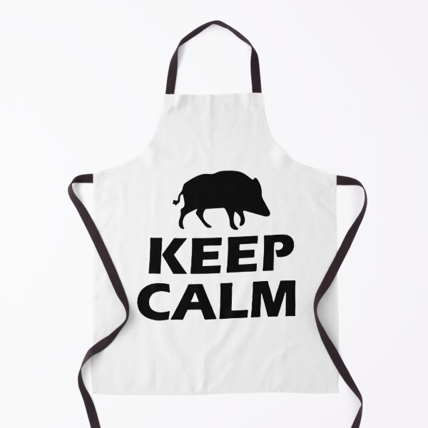 Aperçu de l'œuvre Keep Calm Love Pigs I am Farmer Gift Premium Apparel Funny Holiday Xmas créée et vendue par DesignByHeartUK.