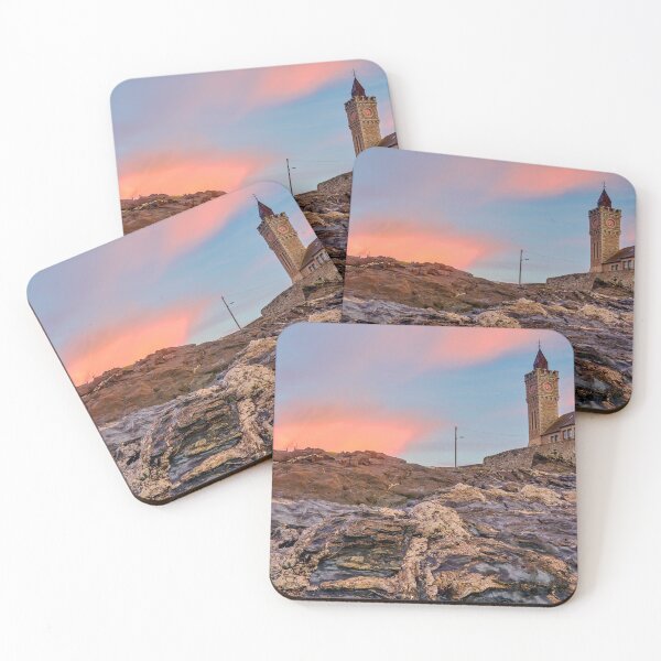 Item preview, Porthleven Clock Tower Cornwall at Sunrise designed and sold by VnGphoto.