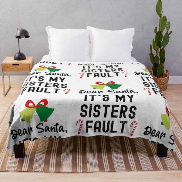 Item preview, Santa Its My Sisters Fault, Dear Santa It Wasnt Me designed and sold by SportyDogShop.