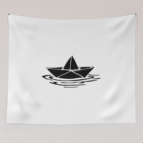 Item preview, Paper boat I love Boat shipping Gift Premium Apparel Funny Holiday Xmas designed and sold by DesignByHeartUK.