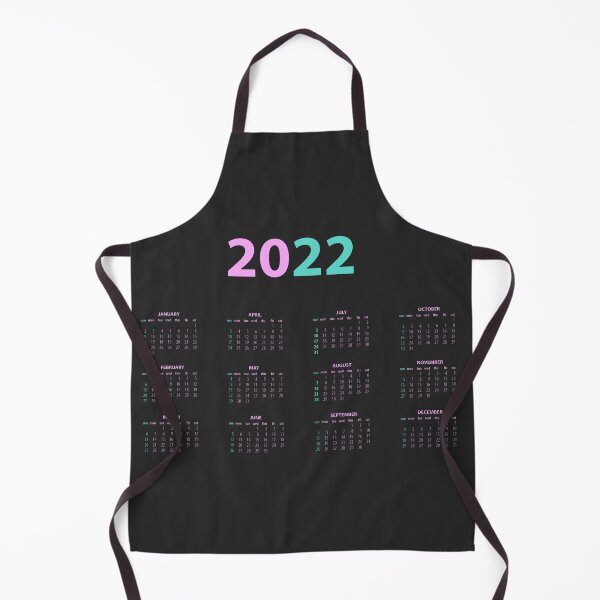 Item preview, 2022 Yearly Calendar - Pink Aqua designed and sold by Chubuter.