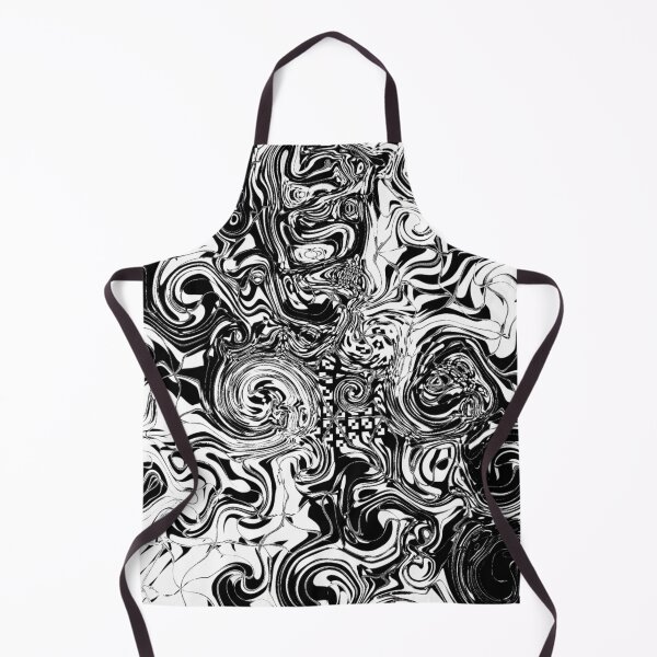 Item preview, Abstract Black & White Swirling Fractal Storm designed and sold by SXW Designs.