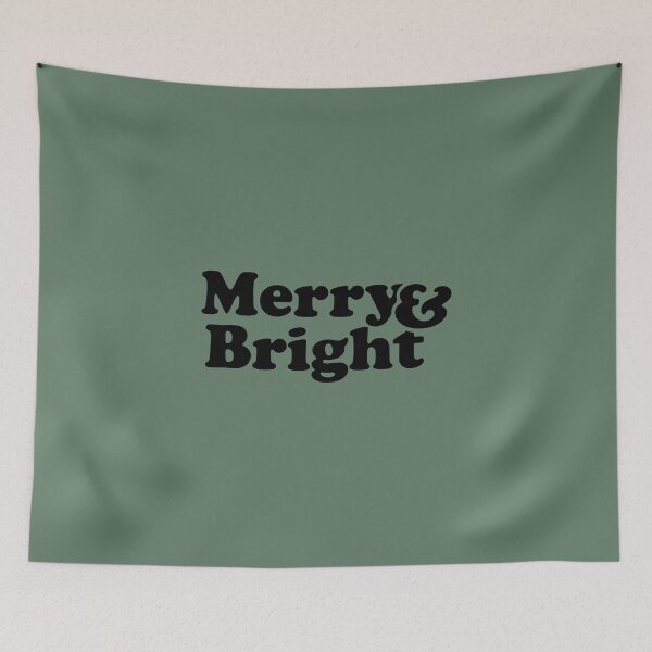 Item preview, Merry and Bright Christmas Design designed and sold by tomatzdesign.