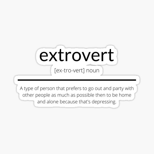 What Is The Dictionary Definition Of Extrovert