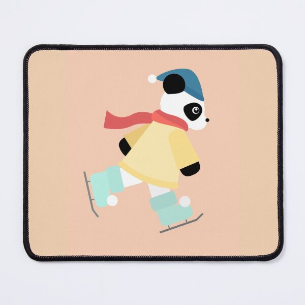 Aperçu de l'œuvre Panda patin à glace créée et vendue par CyberPanda93.